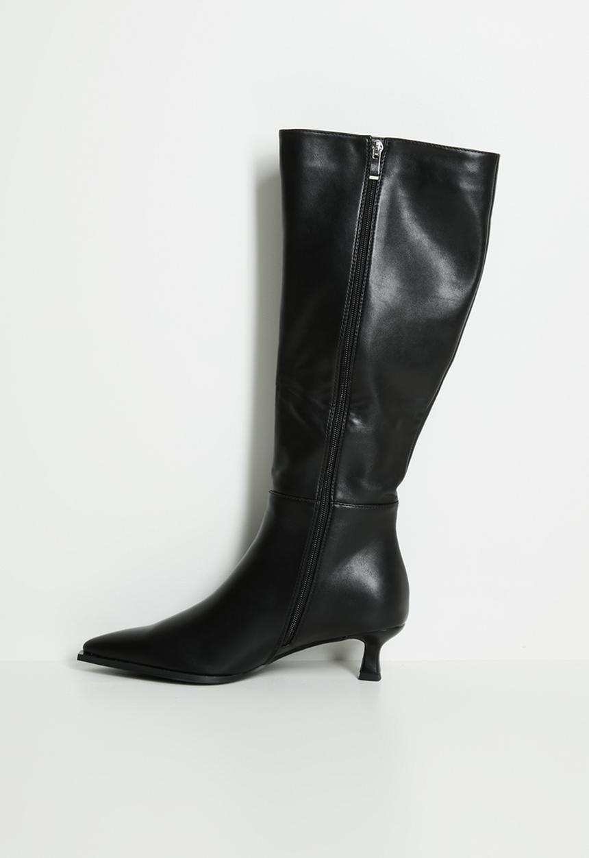 Raid London - Soho knee length boot - black 