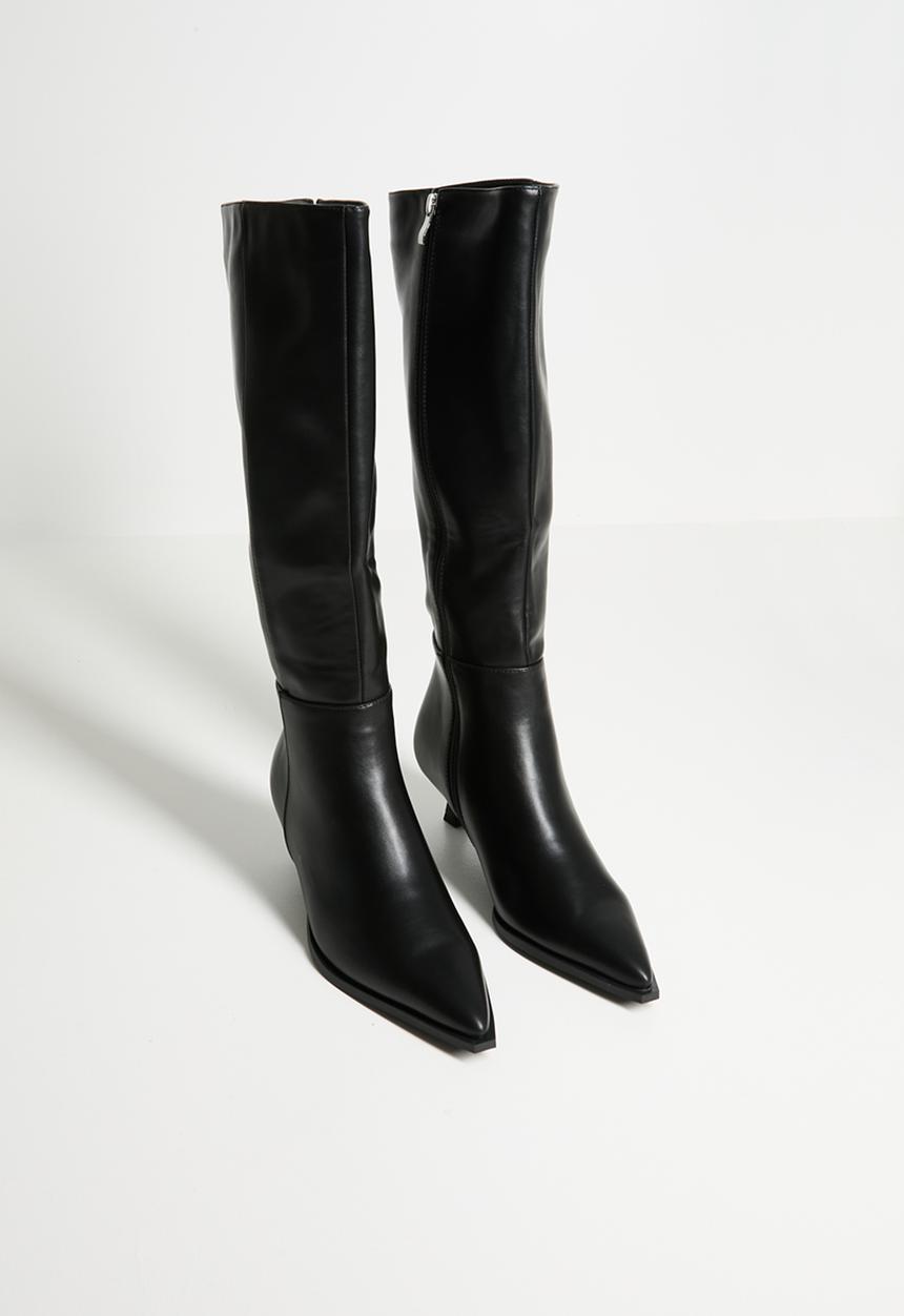 Raid London - Soho knee length boot - black 