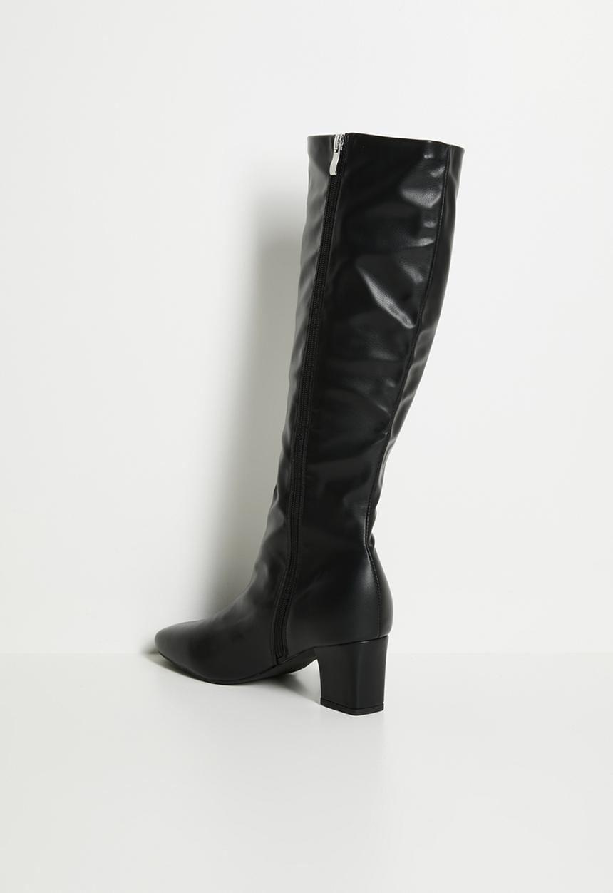 Raid London - Peyton knee length boot - black 