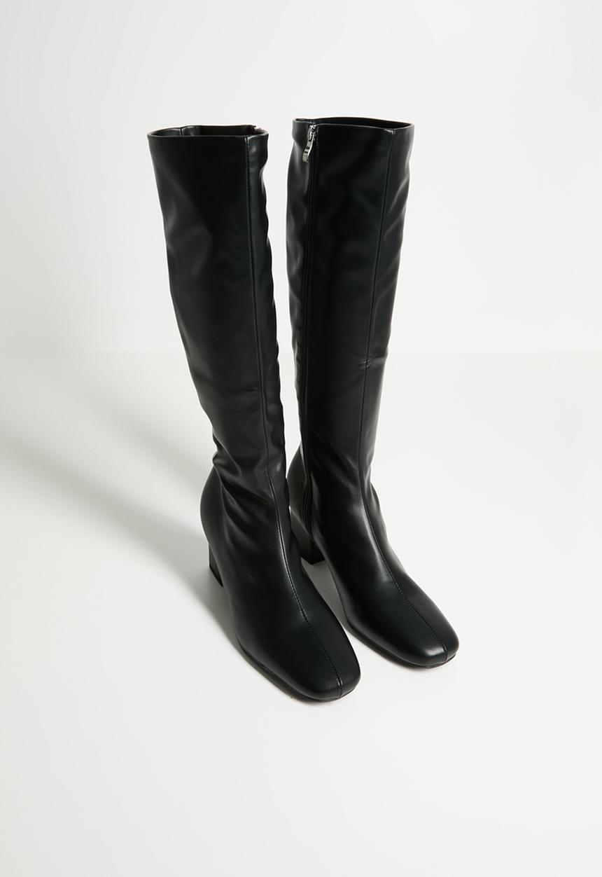 Raid London - Peyton knee length boot - black 