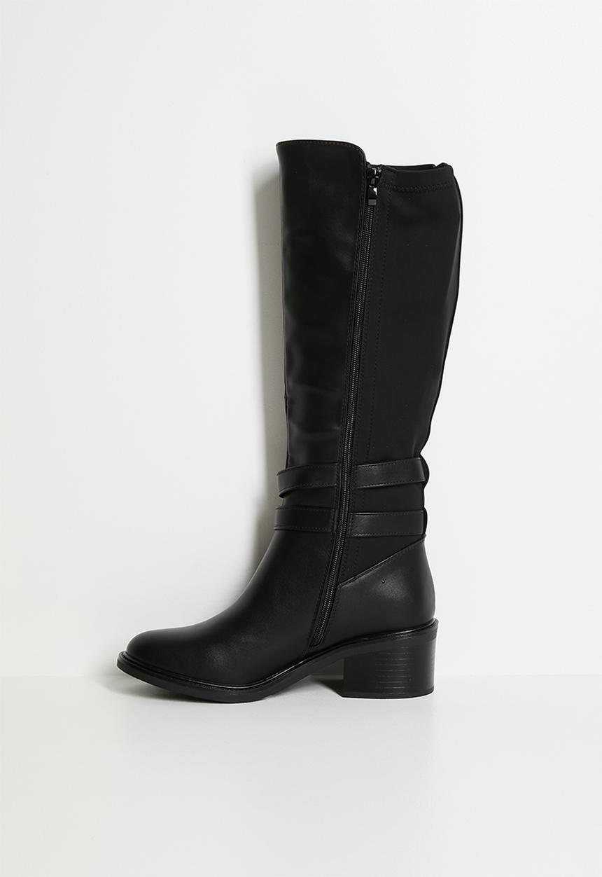 Madison® - Onyx knee length boot - black