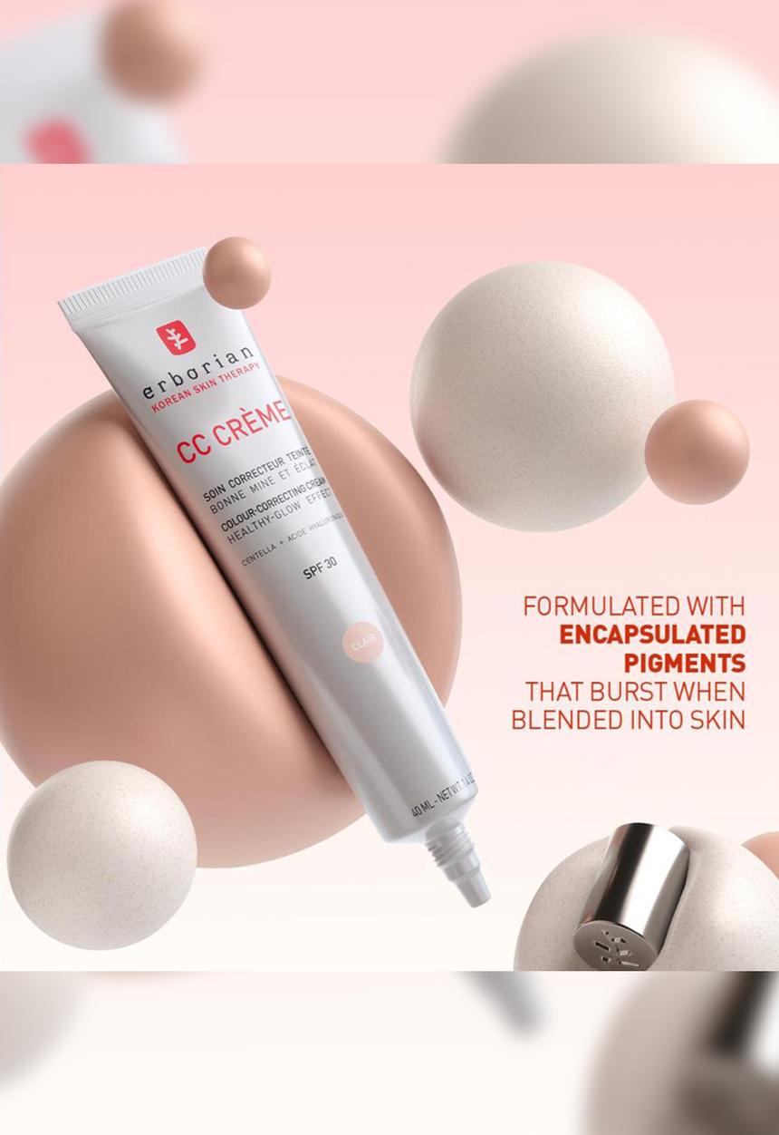 Erborian - CC Crème 40ml - Porcelain
