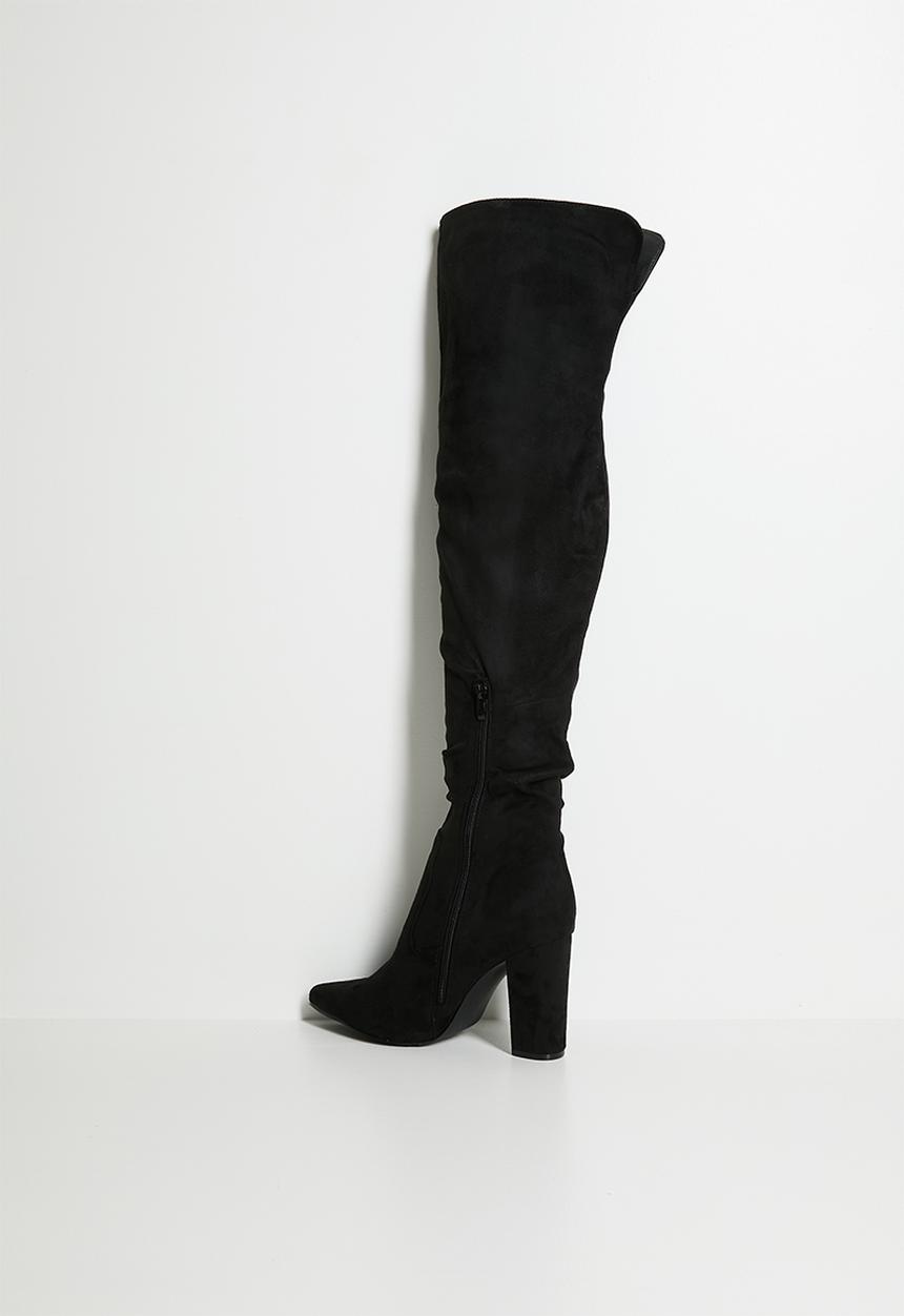 Madison® - Portia 3 over the knee boot - black