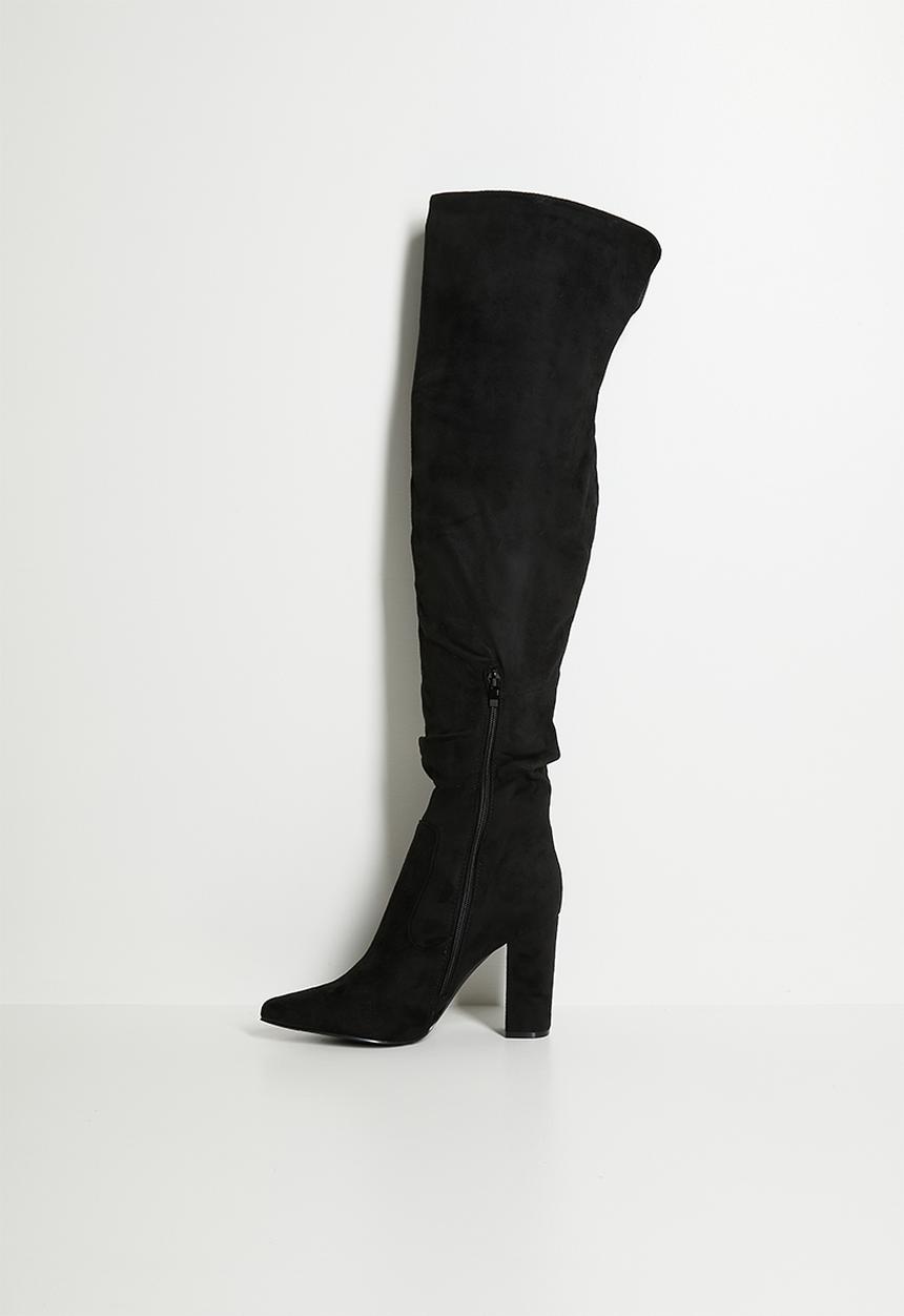 Madison® - Portia 3 over the knee boot - black