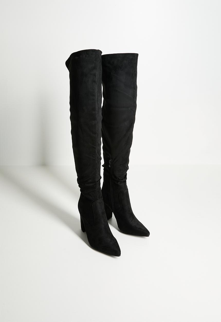 Madison® - Portia 3 over the knee boot - black