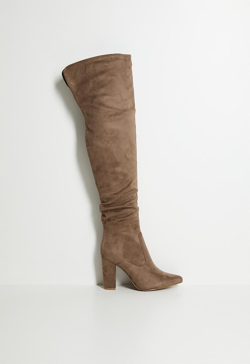 Madison® - Portia 3 over the knee boot - taupe