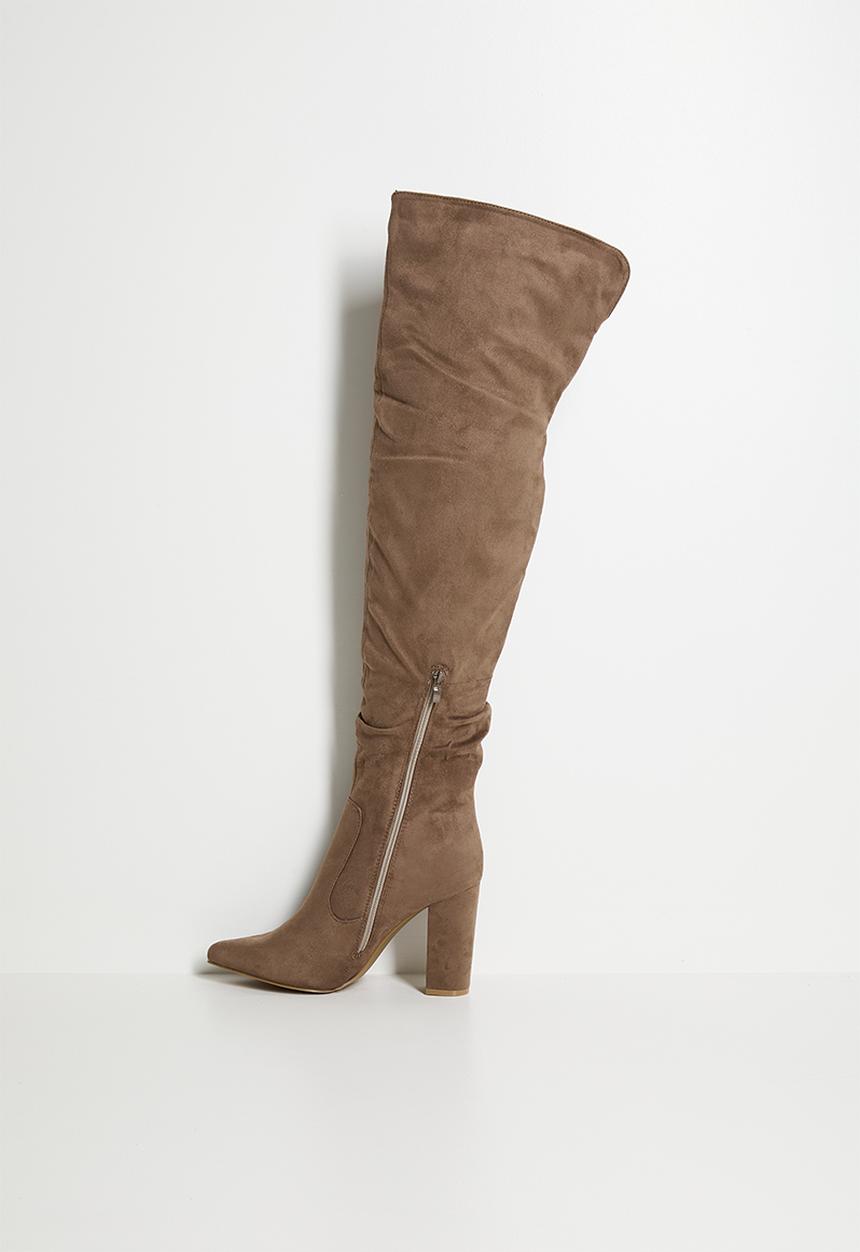 Madison® - Portia 3 over the knee boot - taupe