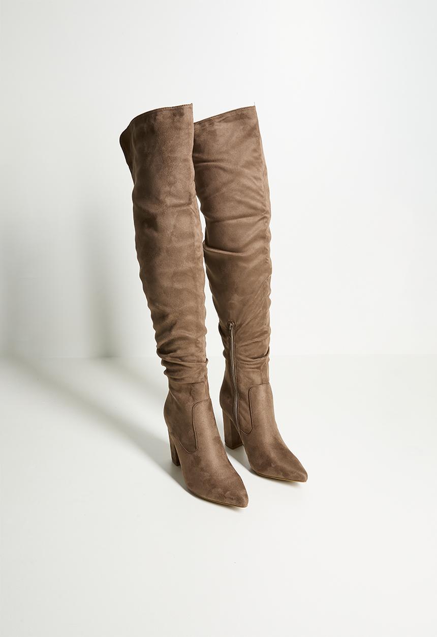 Madison® - Portia 3 over the knee boot - taupe