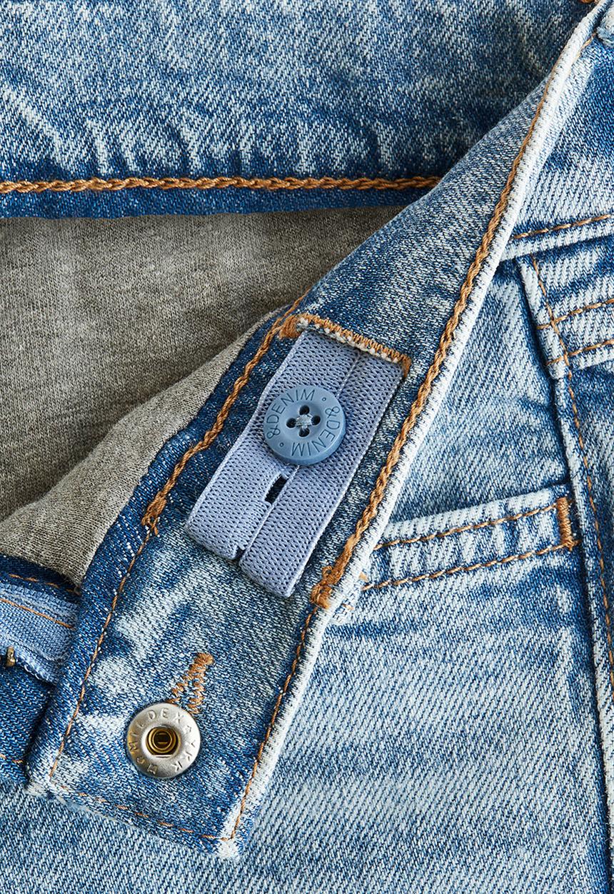 H&M - Slim fit lined jeans - light denim blue