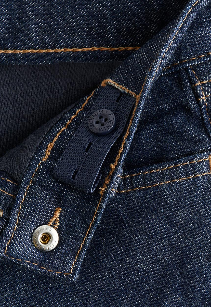 H&M - Slim fit lined jeans - denim blue
