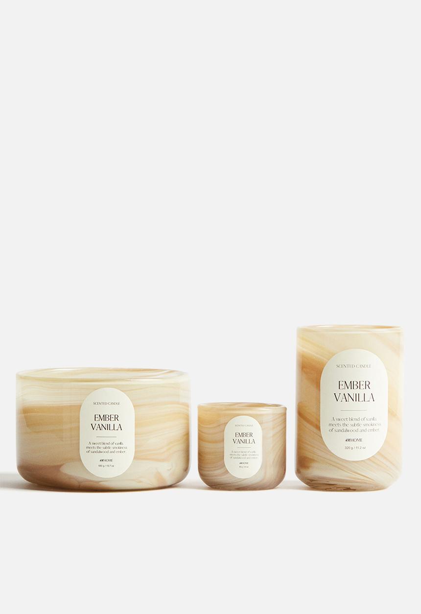 H&M - Scented candle in glass holder - ember vanilla 