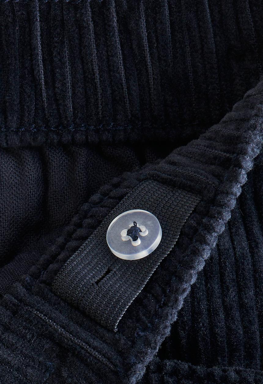 H&M - Cotton corduroy trousers - navy blue 