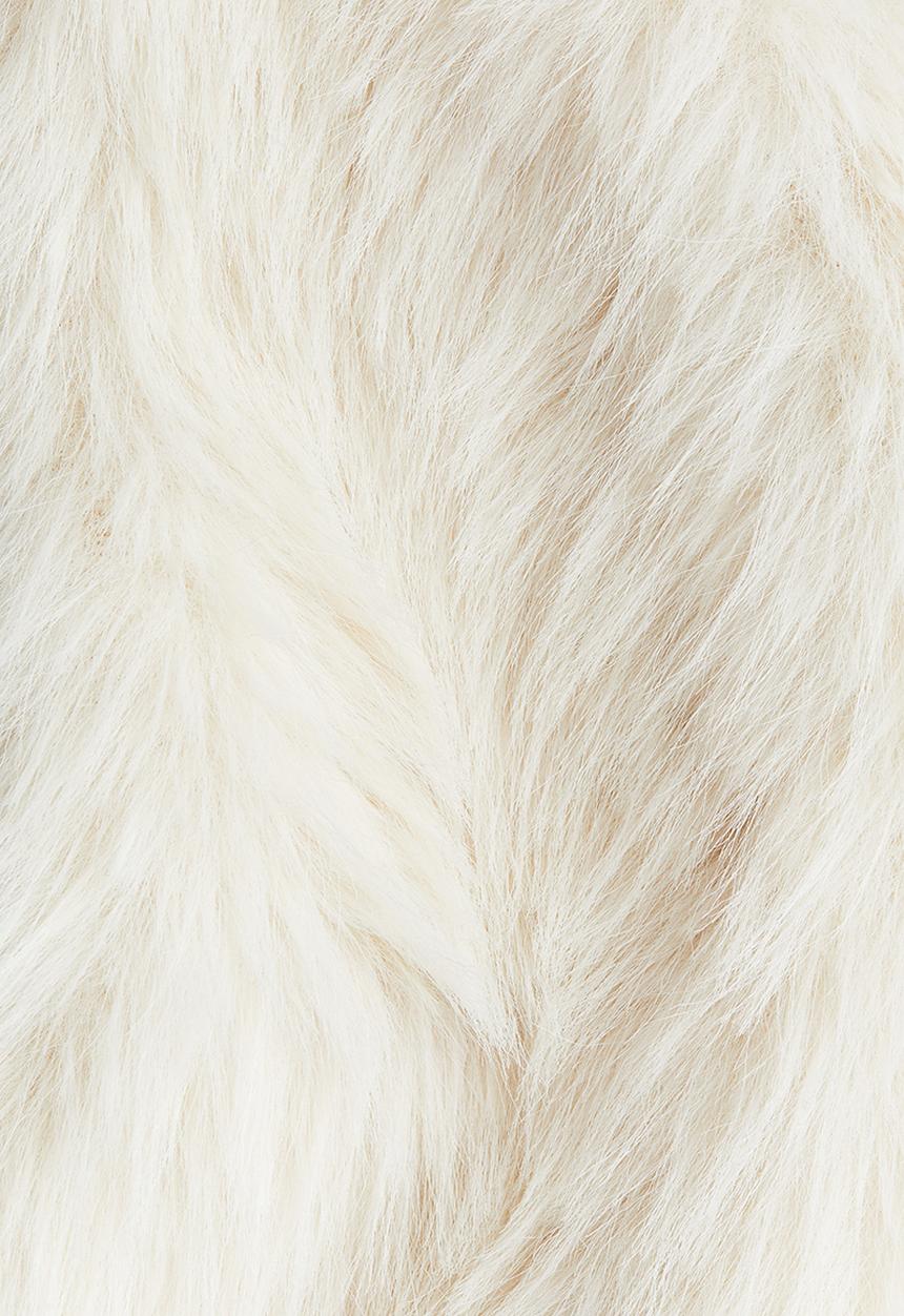 H&M - Fluffy gilet - light beige