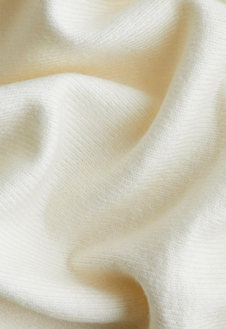 H&M - One-shoulder jumper - white