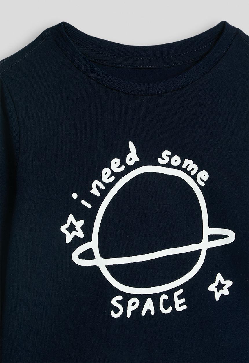 Pop Candy - Space pj set - navy & grey