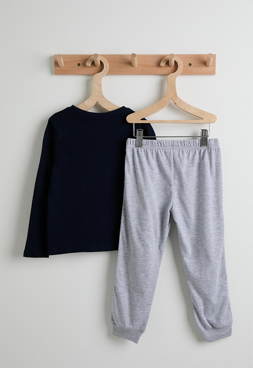 Pop Candy - Space pj set - navy & grey