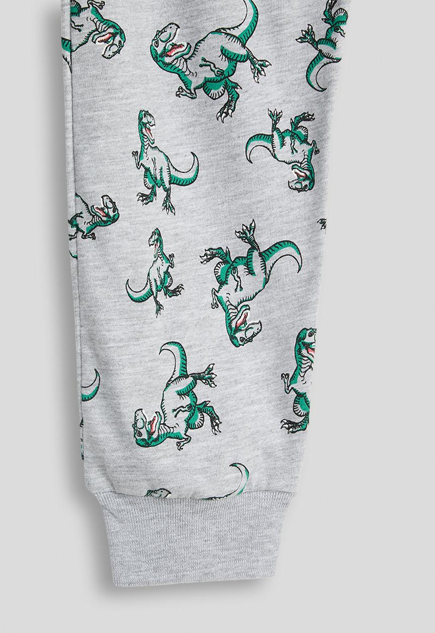 Pop Candy - Dino pj set - grey