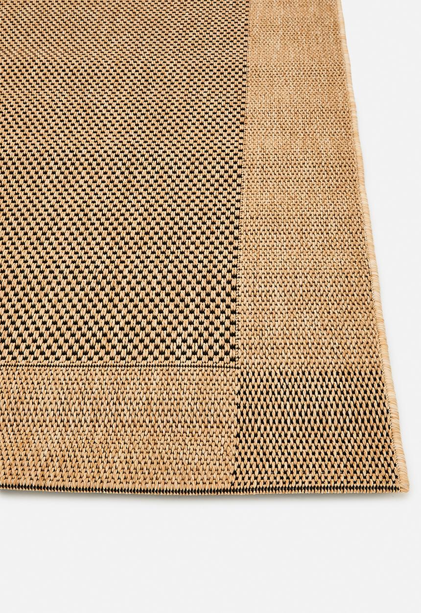 Fotakis - Radius Border Outdoor/Indoor Rug - Natural