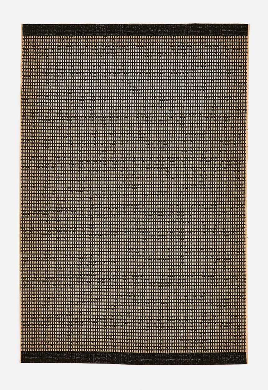 Fotakis - Juno Outdoor/Indoor Rug - Black & Nat