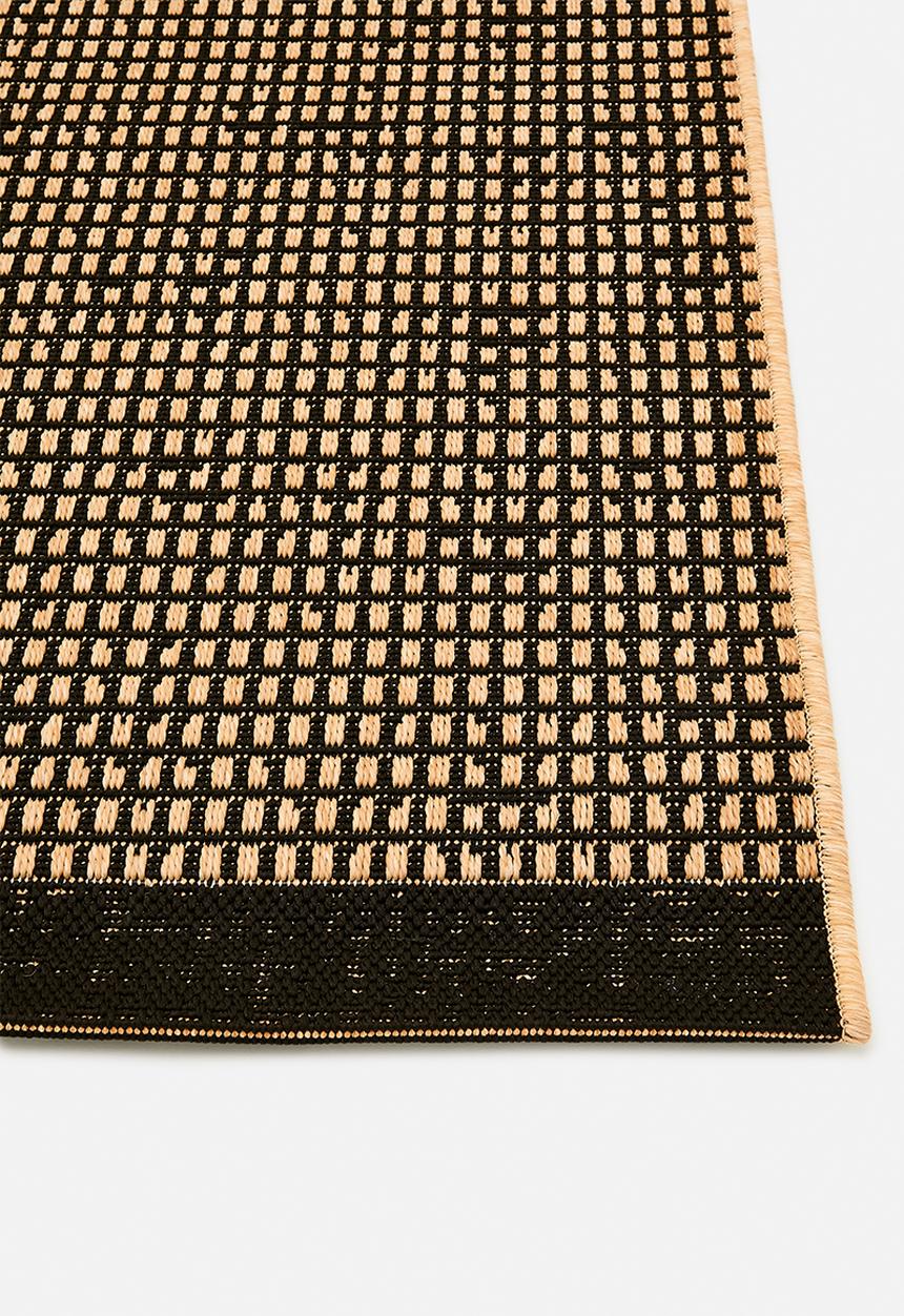 Fotakis - Juno Outdoor/Indoor Rug - Black & Nat