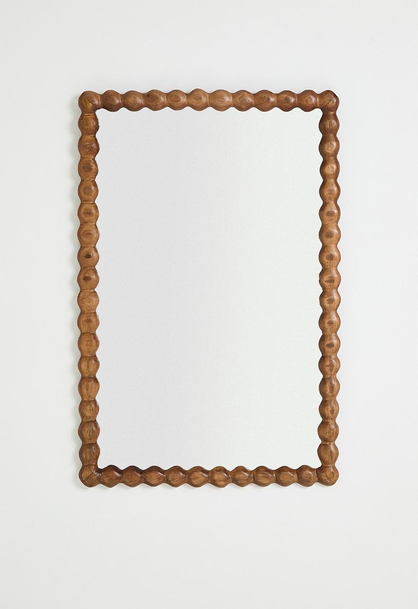 Sixth Floor - Boba Wooden Mirror - Natural