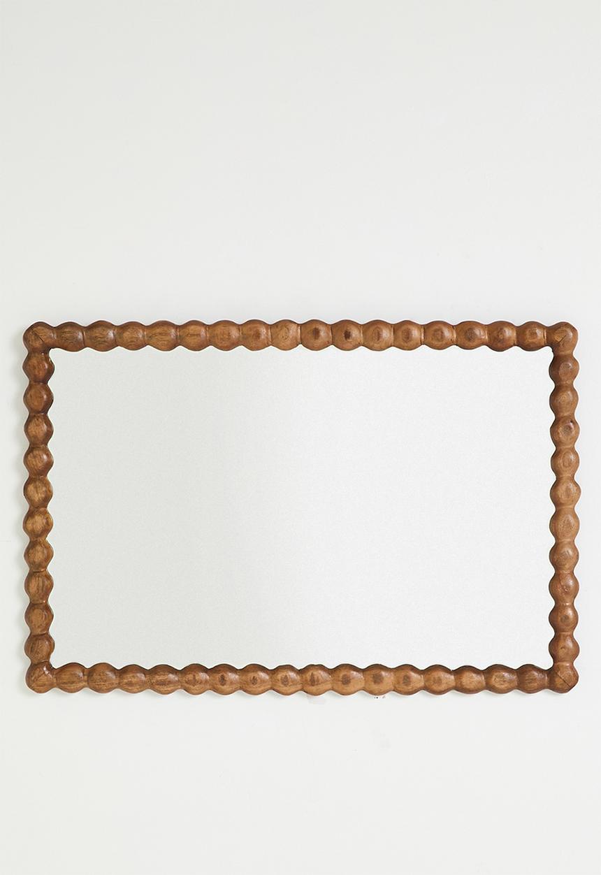 Sixth Floor - Boba Wooden Mirror - Natural
