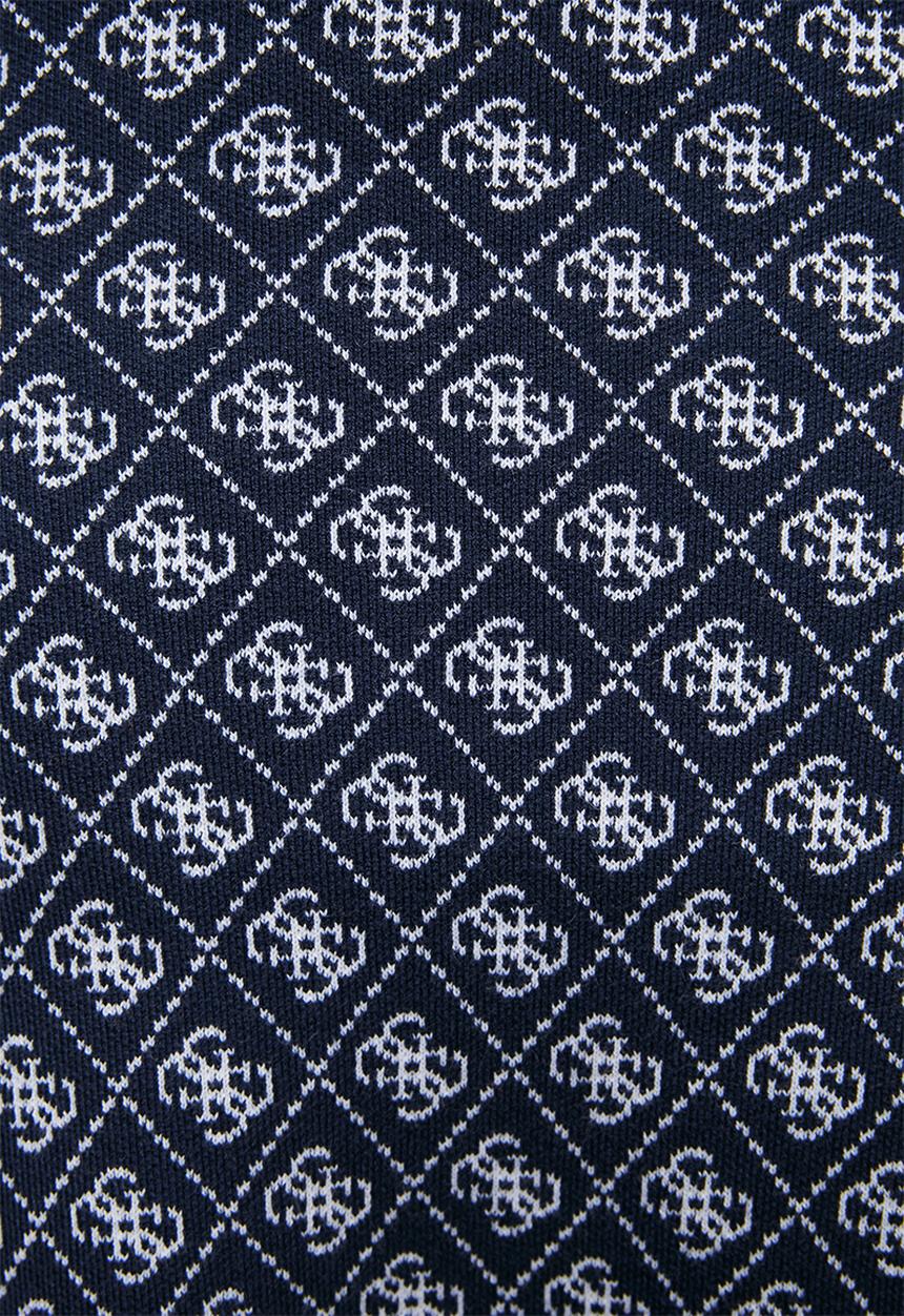 GUESS - Aubrey 4G Skirt - Blue And Cream