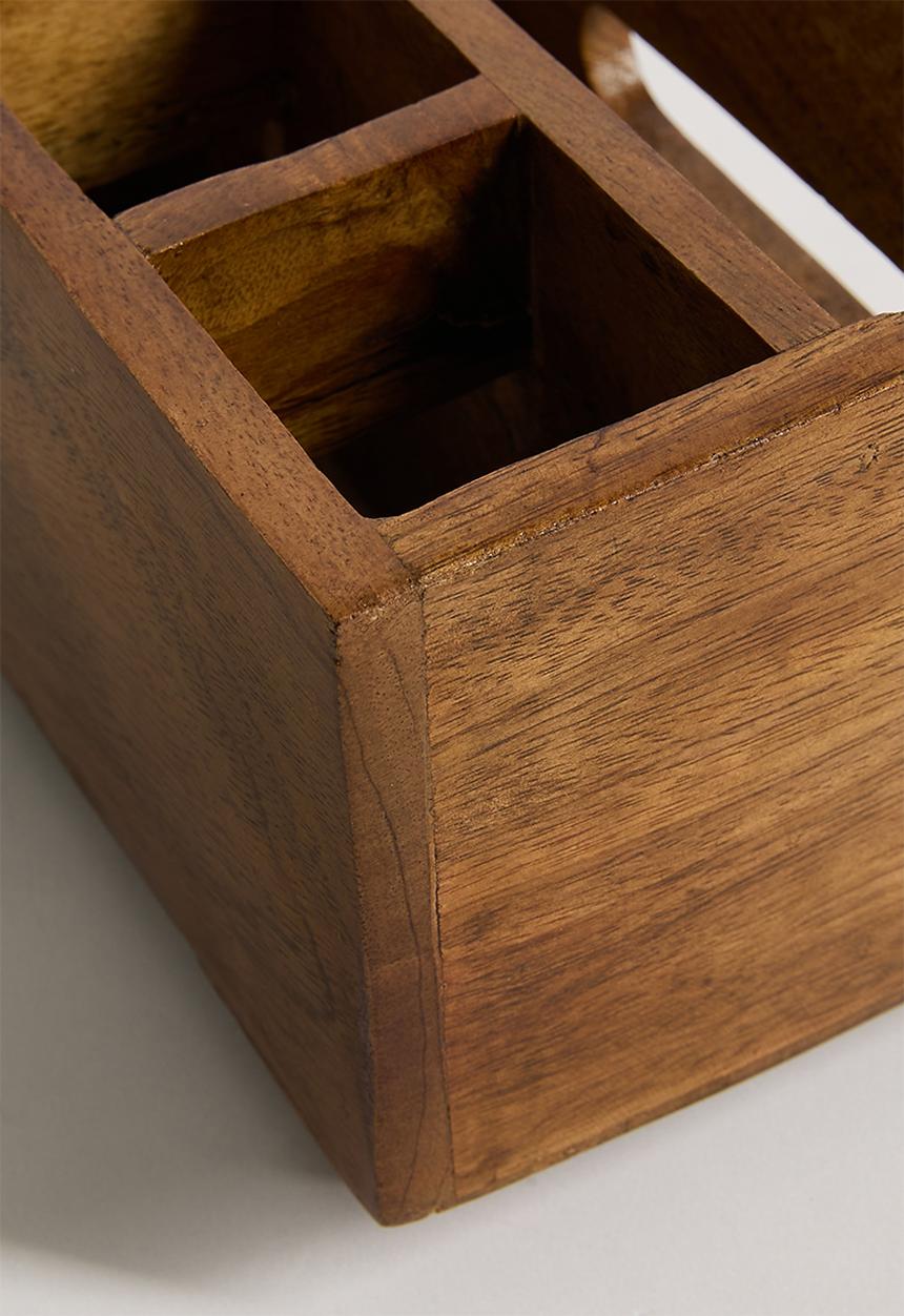Sixth Floor - Cutlery holder - Brown