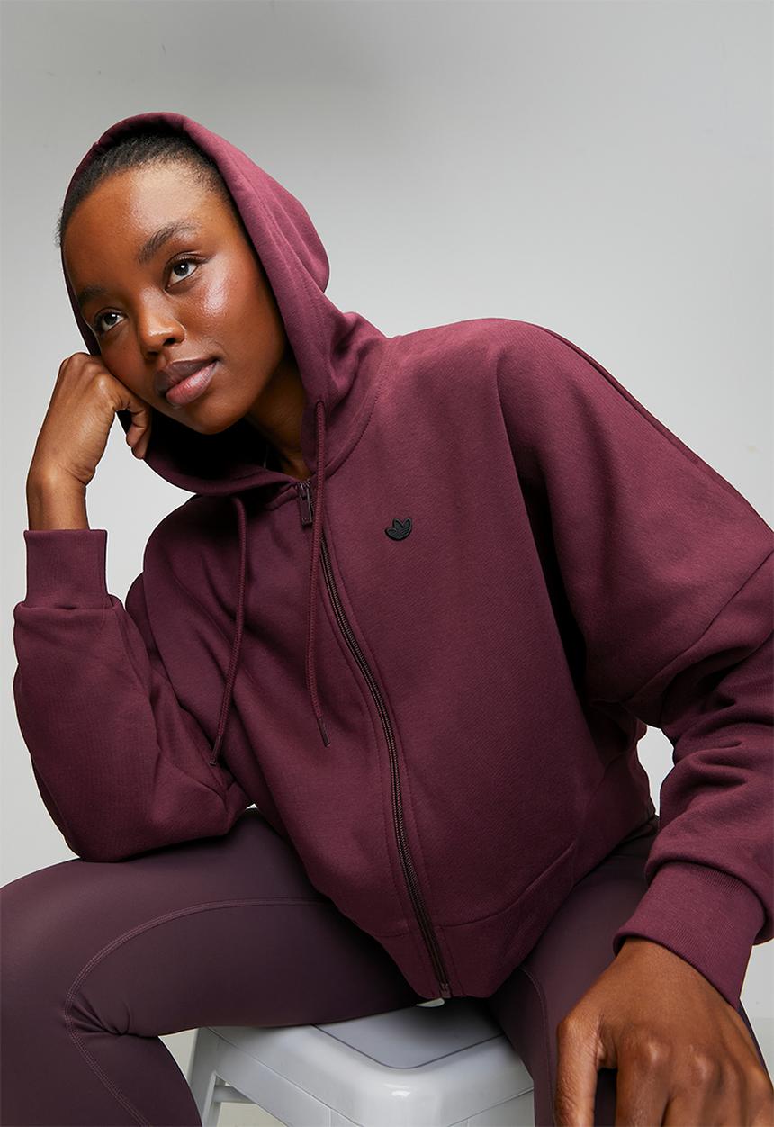 Ess F Z Hoodie W S26 - Maroon