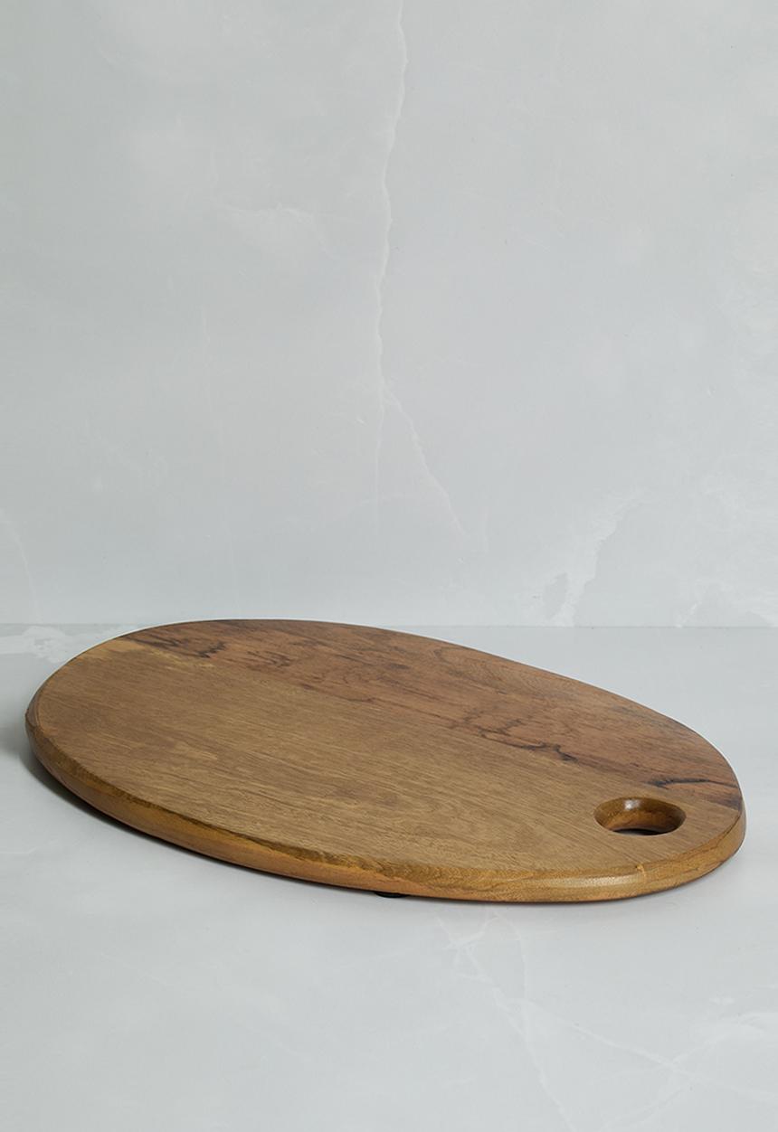 Sixth Floor - Organic Shape Wooden Chopping Board - Natural