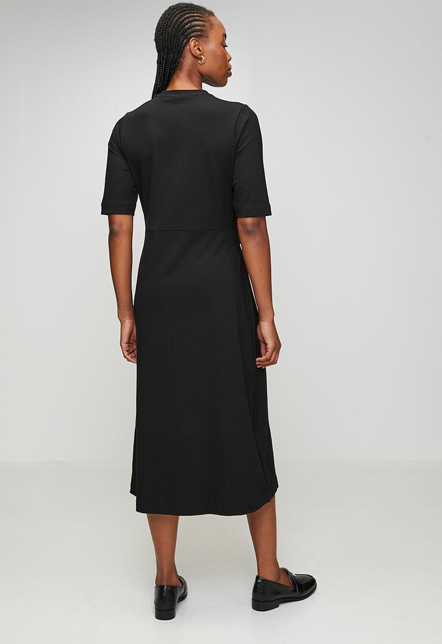 POLO - Wmn Melody Casual Wrap Dress - Black