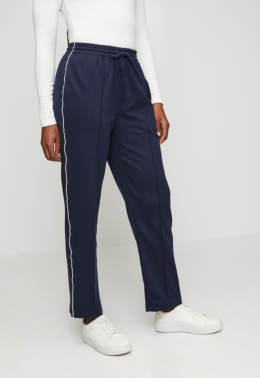 POLO - Wmn Tori Varsity Track Pant - Carbon