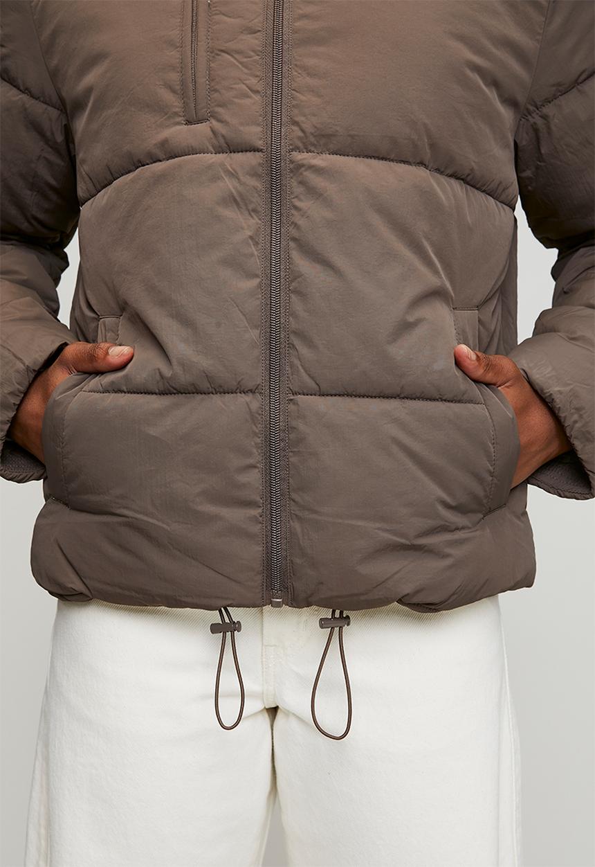 POLO - Wmn Piper Puffer Jacket - brown