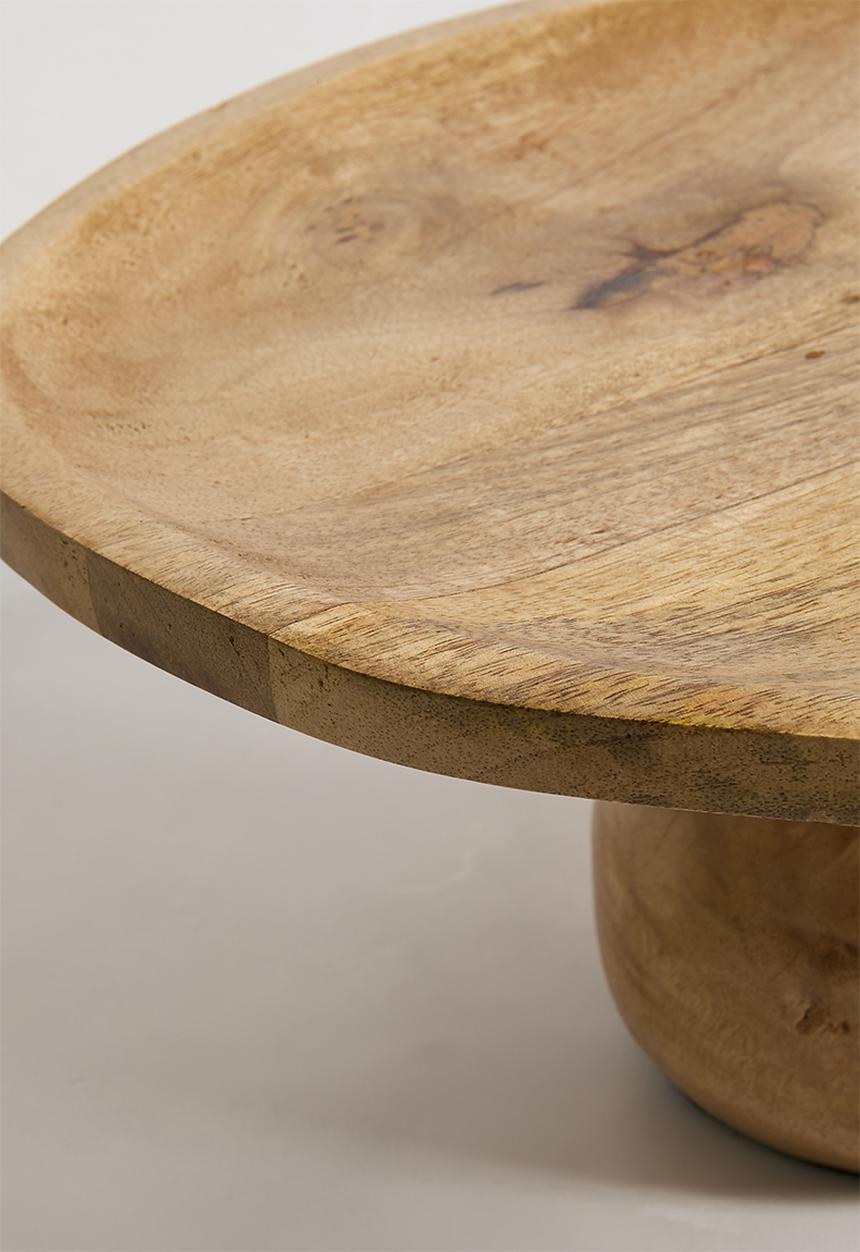 Sixth Floor - Organic Shape Cake Stand - Natural