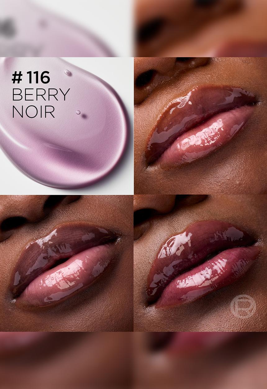 L'Oreal Paris - Plump Ambition PH Hyaluron Lip Oil  -116 Berry Noir