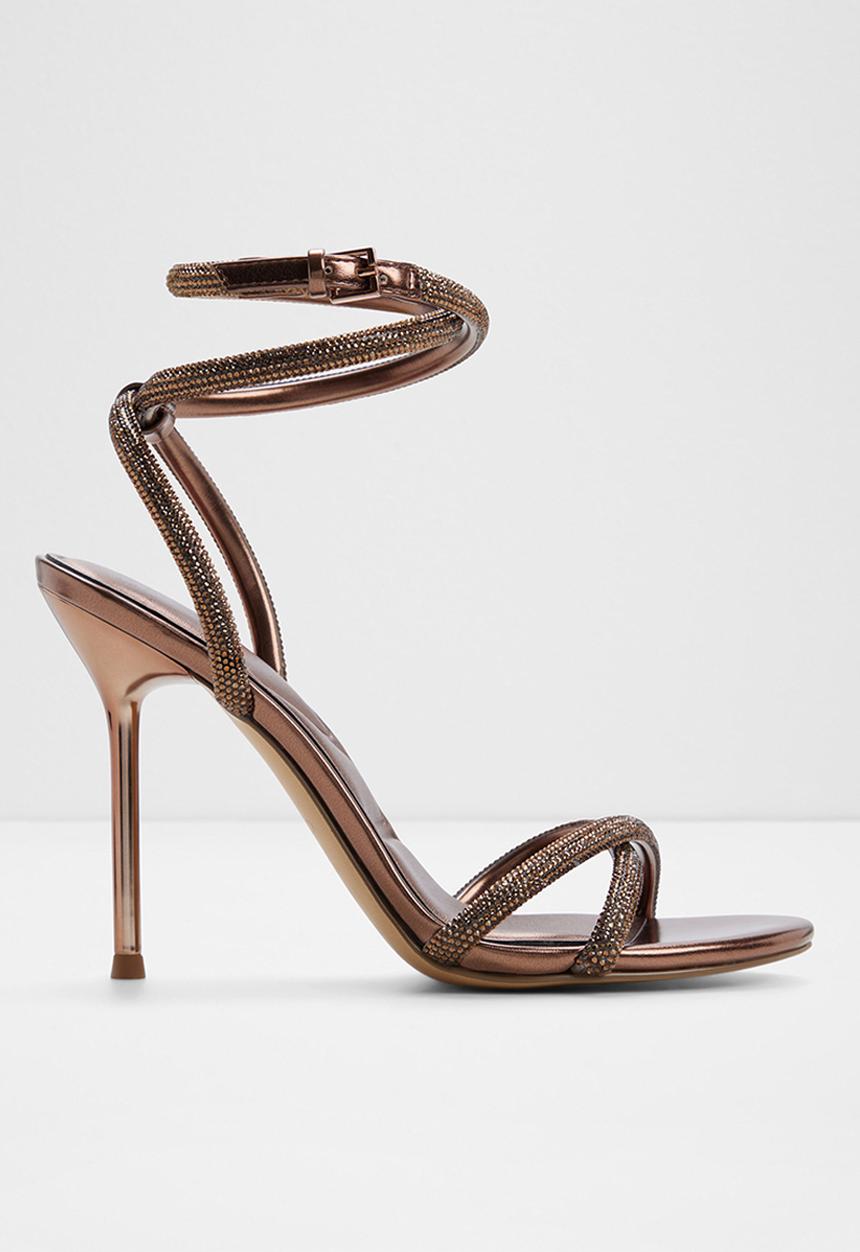ALDO - Manaelden ankle strap heel - bronze