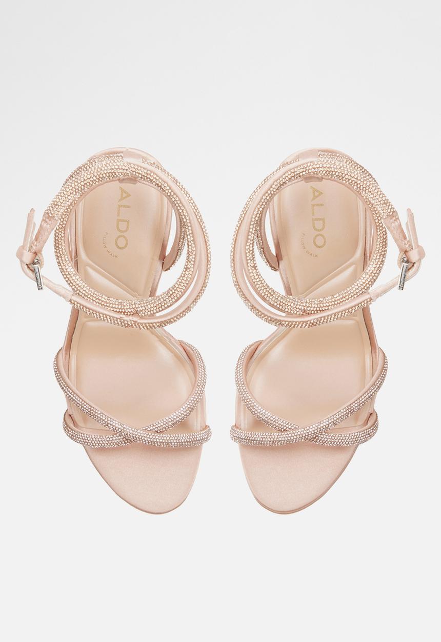 ALDO - Manaelden ankle strap heel - open pink
