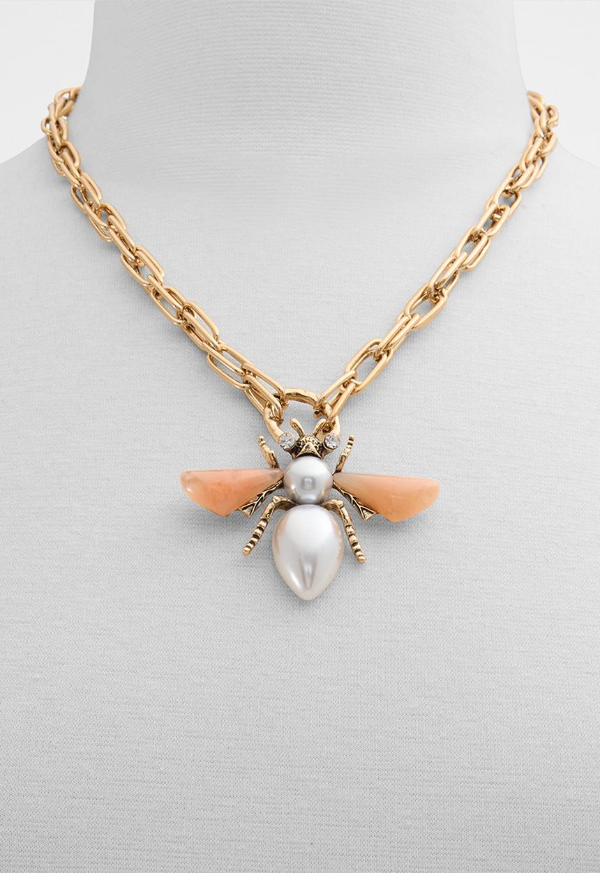 ALDO - Queenbee Ice Necklace - Gold