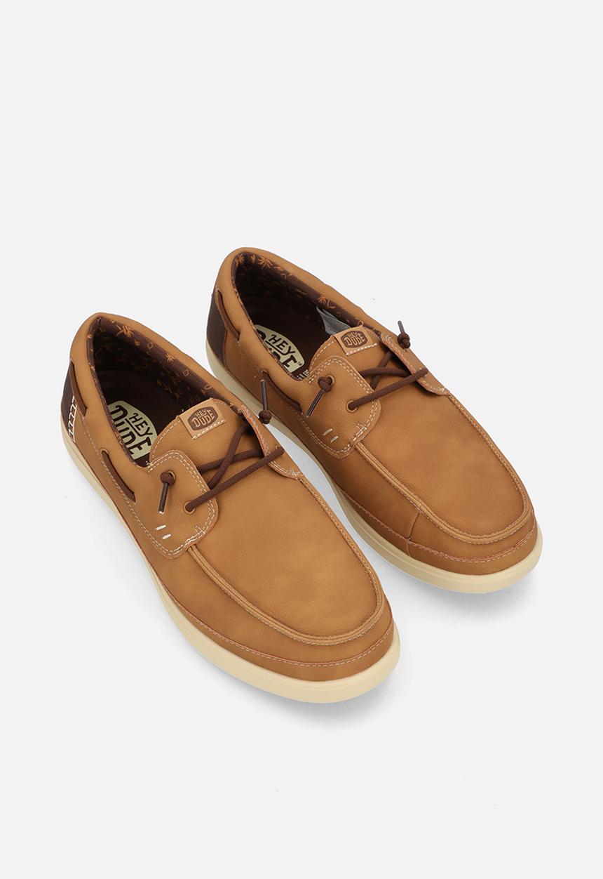 Hey Dude - Harbor Lo Classic - Bone Brown