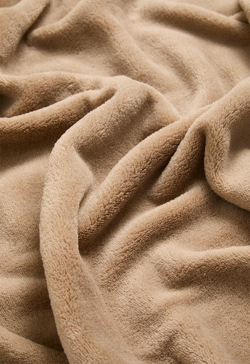 Sixth Floor - Fleece Throw - Stone