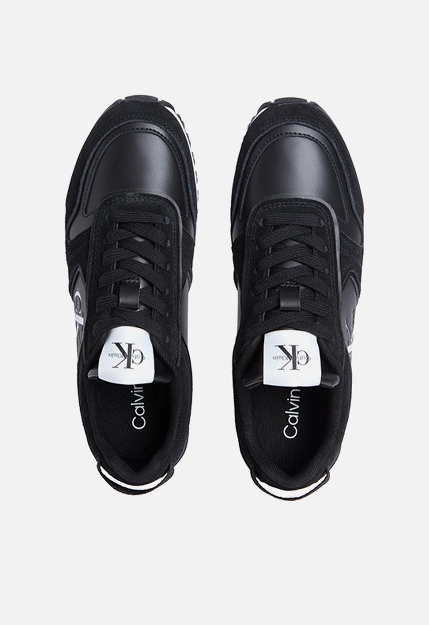 Calvin Klein - Toothy Runner Laceup - Black/Bright White
