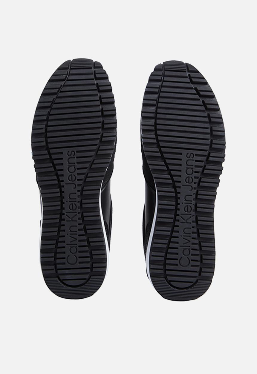 Calvin Klein - Toothy Runner Laceup - Black/Bright White