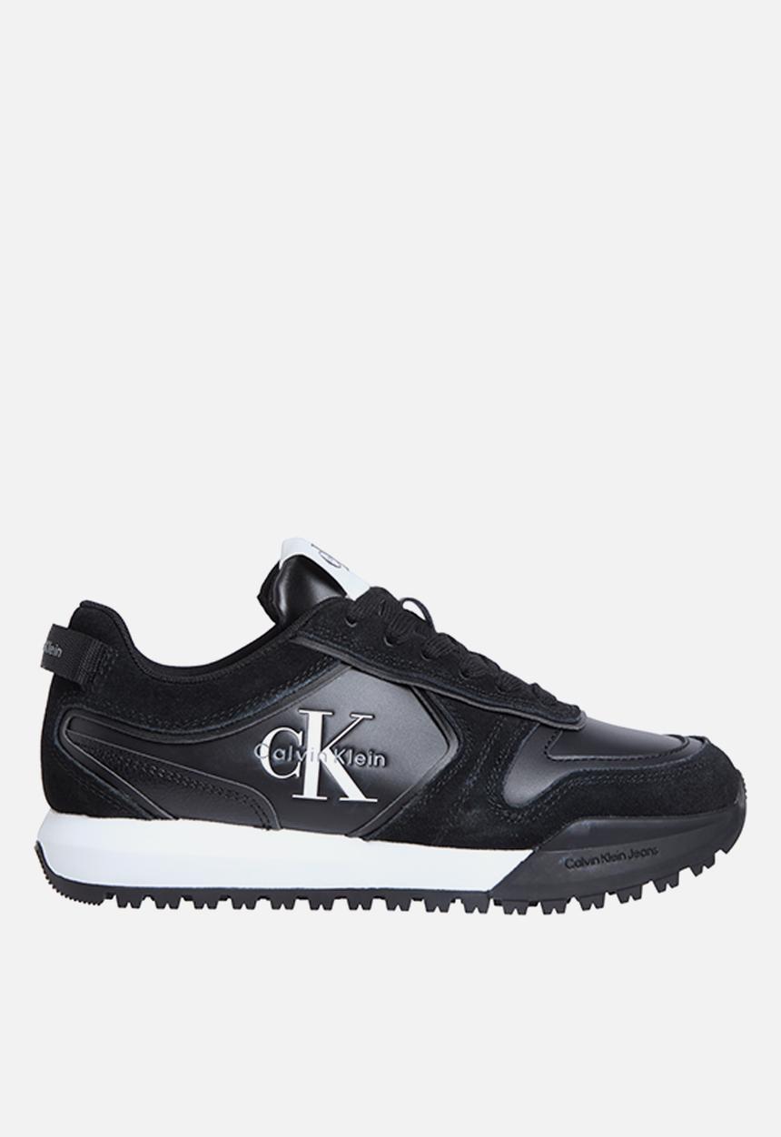 Calvin Klein - Toothy Runner Laceup - Black/Bright White