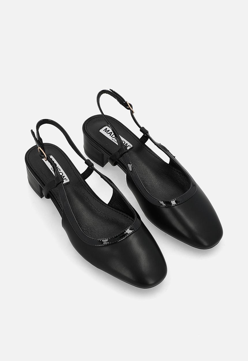 Madison® - Oksana slingback heel - black