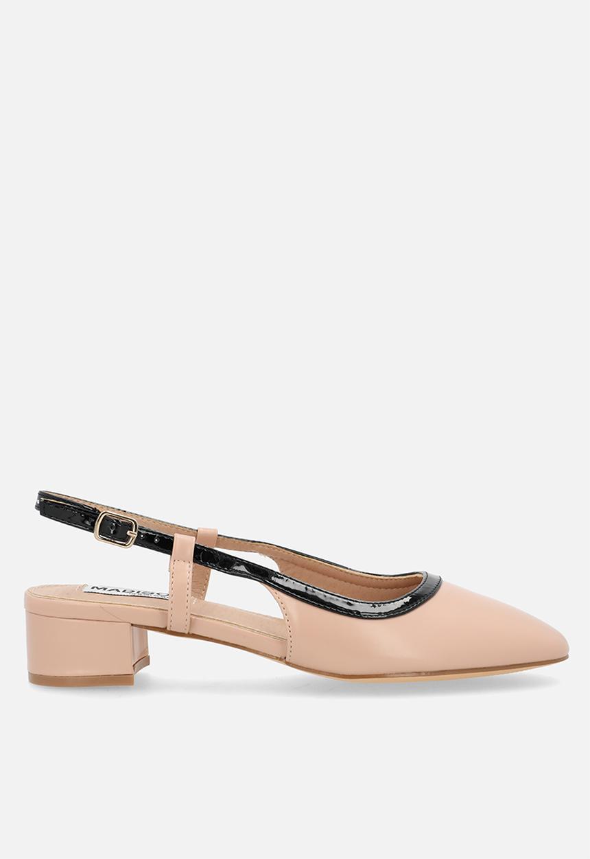 Madison® - Oksana slingback heel - neutral & black