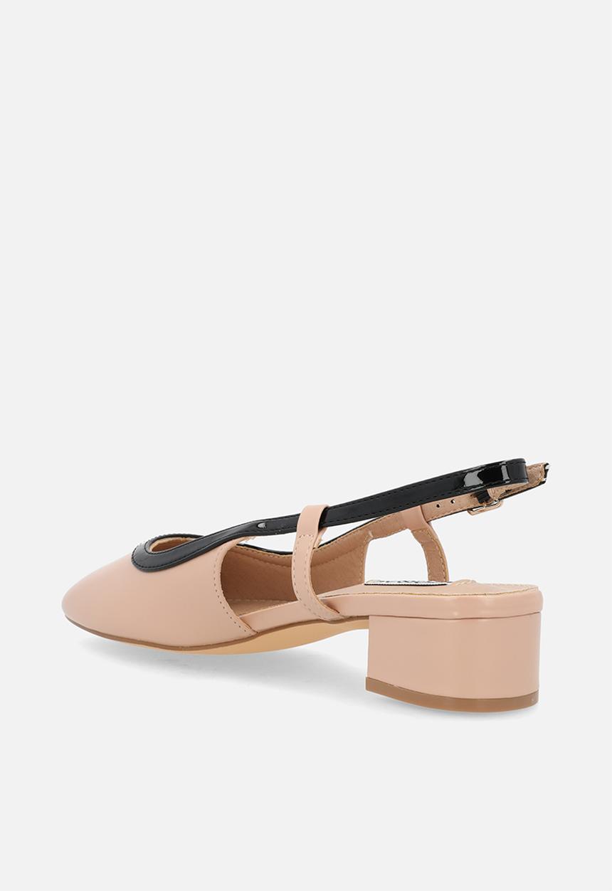 Madison® - Oksana slingback heel - neutral & black