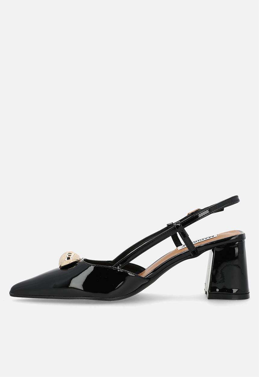 Madison® - Odyssey slingback heel - black