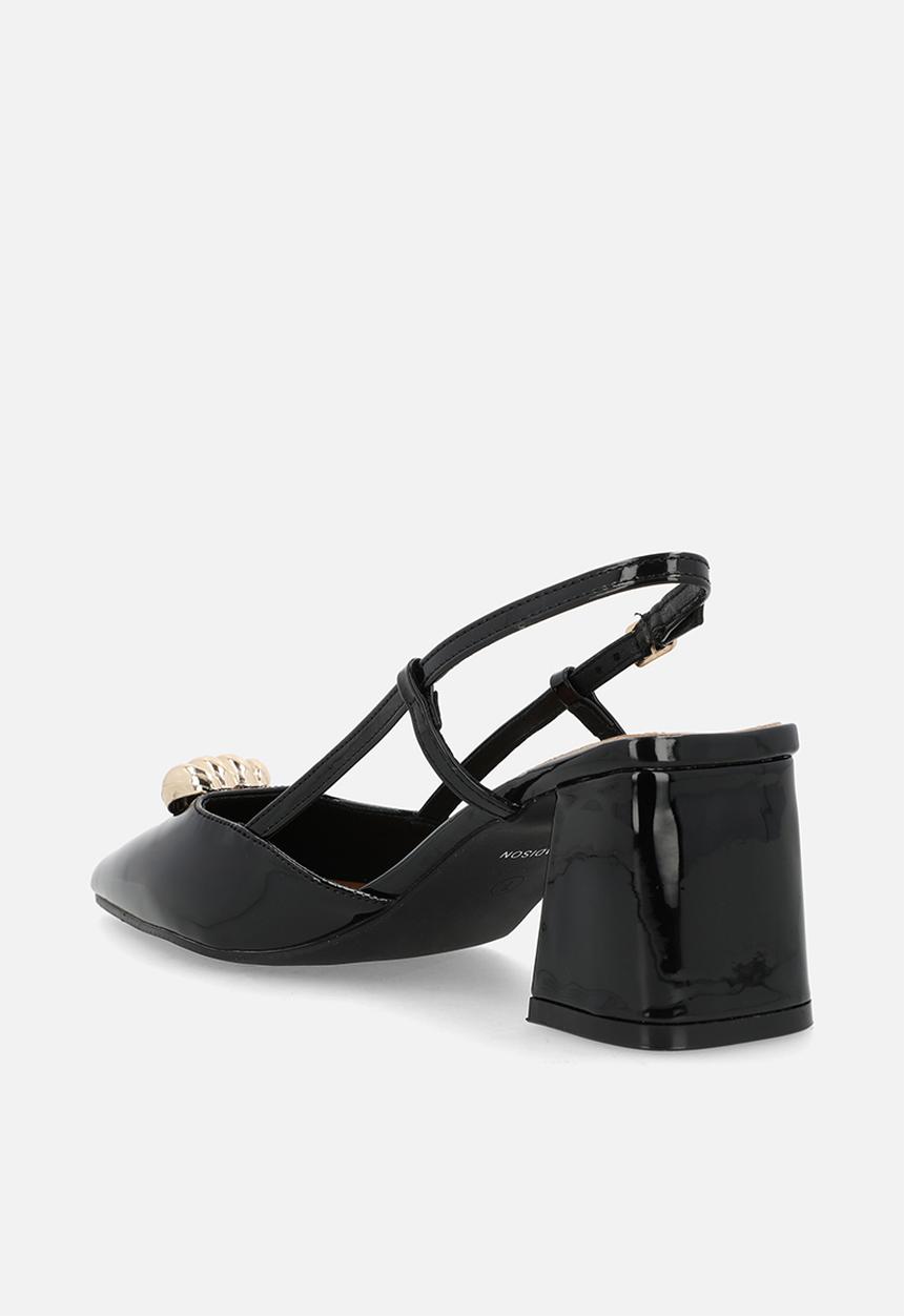 Madison® - Odyssey slingback heel - black