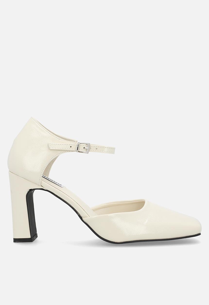 Madison® - Odessa ankle strap heel - off white