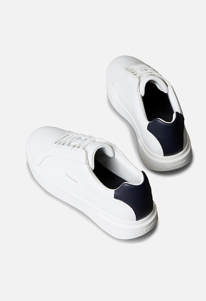 Chunky Cupsole Laceup - Bright White/Navy